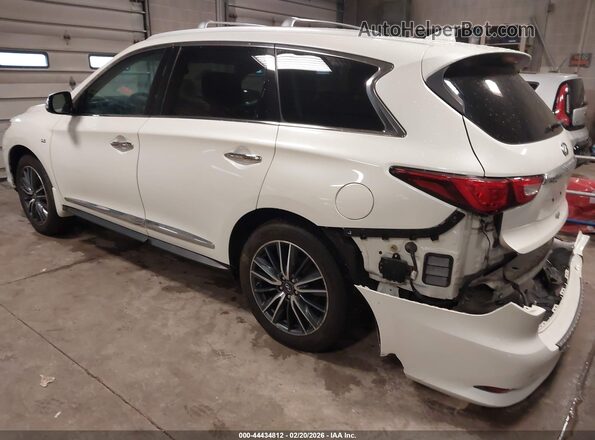 5N1DL0MM4JC507033 2018 INFINITI QX60 White Tył lewy