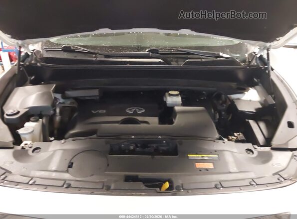 5N1DL0MM4JC507033 2018 INFINITI QX60 White Widok z tyłu