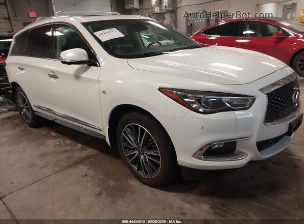 5N1DL0MM4JC507033 2018 INFINITI QX60 White Przód prawy
