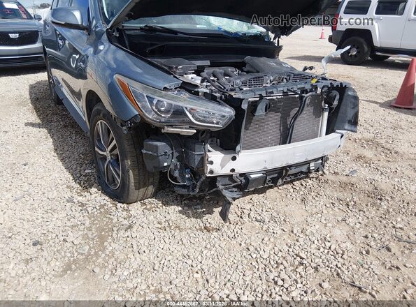 5N1DL0MM4KC557934 2019 INFINITI QX60 Light Blue 