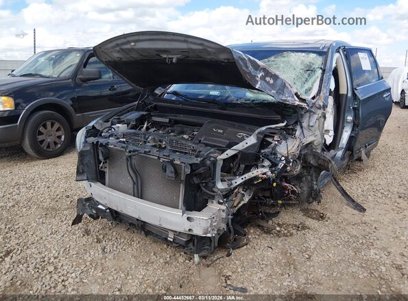 5N1DL0MM4KC557934 2019 INFINITI QX60 Light Blue Вид спереду