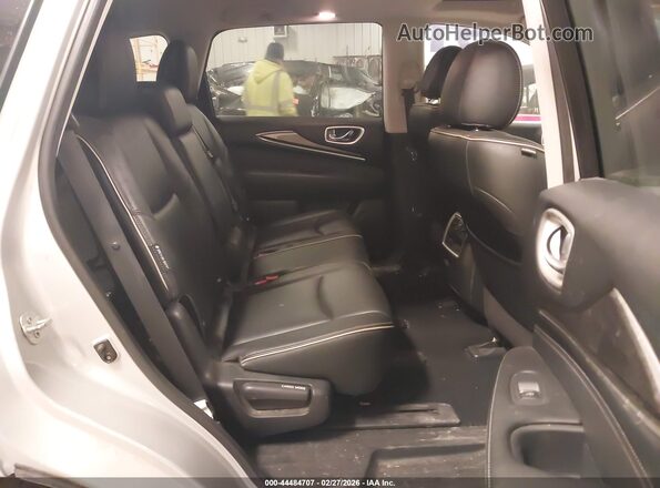 5N1DL0MM6KC556753 2019 INFINITI QX60 Silver Widok naklejki z numerem VIN