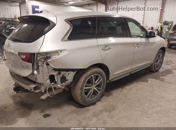 5N1DL0MM6KC556753 2019 INFINITI QX60 Silver Tył prawy