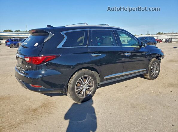 5N1DL0MM7JC510072 2018 INFINITI QX60 Черный Задняя правая четверть