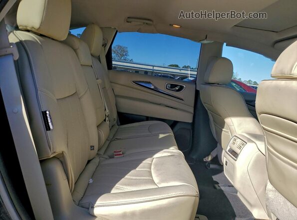 5N1DL0MM7JC510072 2018 INFINITI QX60 Черный Вид задней части салона