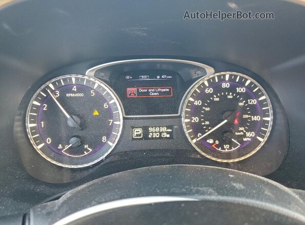 5N1DL0MM7JC510072 2018 INFINITI QX60 Черный Вид щитка приборов