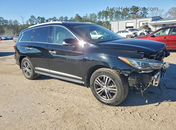 5N1DL0MM7JC510072 2018 INFINITI QX60 Черный Передняя правая четверть