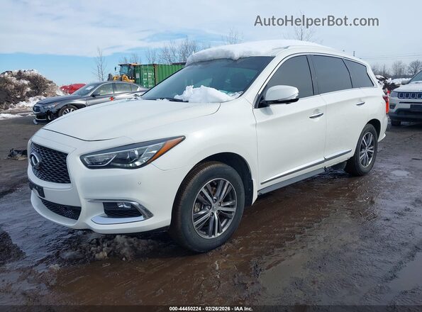 5N1DL0MM7JC516017 2018 INFINITI QX60 White Przód lewy