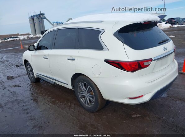 5N1DL0MM7JC516017 2018 INFINITI QX60 White Tył lewy