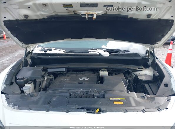 5N1DL0MM7JC516017 2018 INFINITI QX60 White Widok z tyłu
