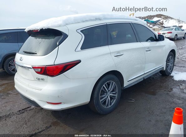 5N1DL0MM7JC516017 2018 INFINITI QX60 White Tył prawy