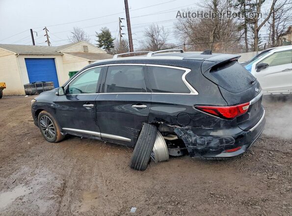 5N1DL0MM9HC513369 2017 INFINITI QX60 Black Tył lewy