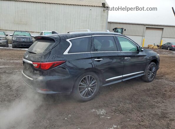 5N1DL0MM9HC513369 2017 INFINITI QX60 Black Tył prawy