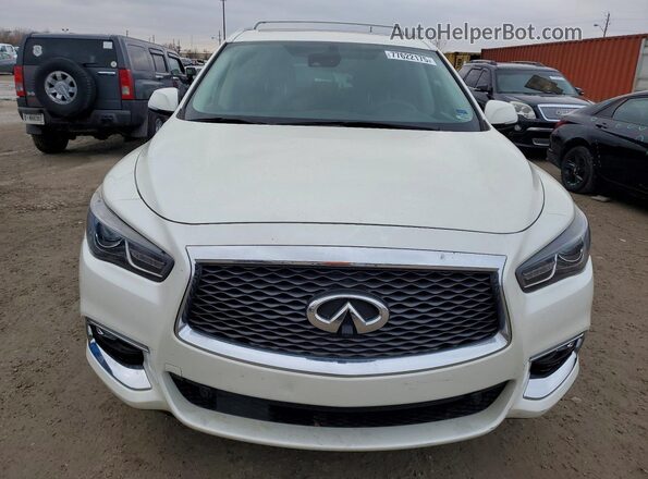 5N1DL0MMXHC543187 2017 INFINITI QX60 White Widok z przodu