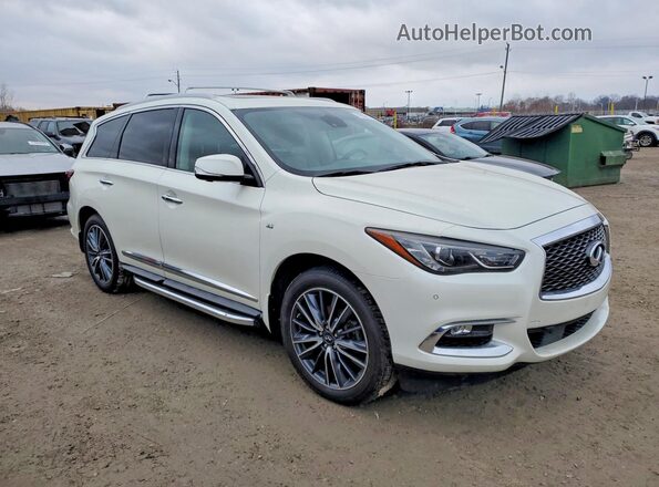 5N1DL0MMXHC543187 2017 INFINITI QX60 White Przód prawy