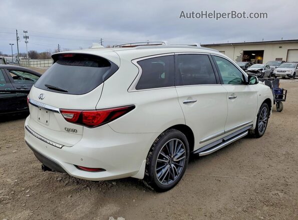 5N1DL0MMXHC543187 2017 INFINITI QX60 White Tył prawy