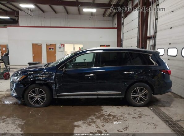 5N1DL0MMXKC522749 2019 INFINITI QX60 Dark Blue 360 interior view