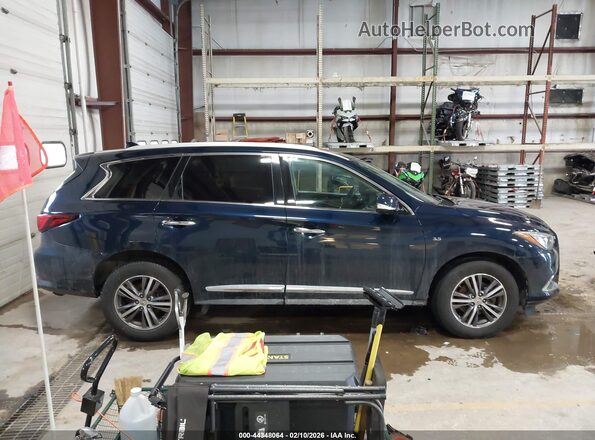 5N1DL0MMXKC522749 2019 INFINITI QX60 Dark Blue Rear interior view