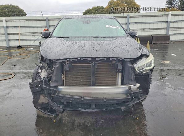 5N1DL0MN1KC530652 2019 INFINITI QX60 Black Vista frontal
