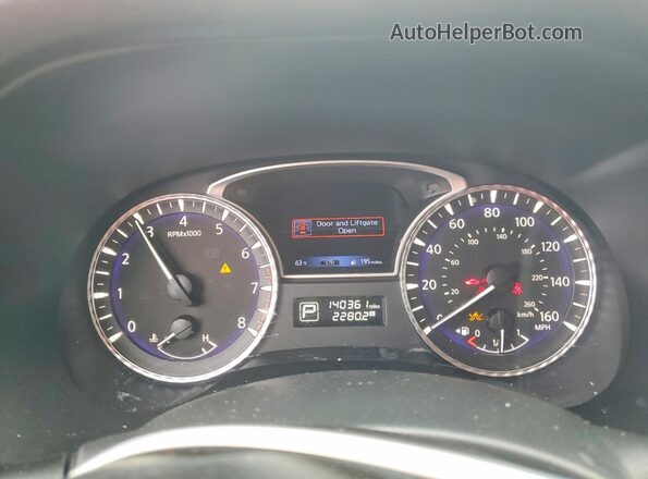 5N1DL0MN1KC530652 2019 INFINITI QX60 Black Vista del cuadro de instrumentos