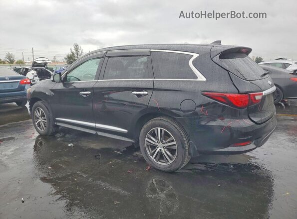 5N1DL0MN1KC530652 2019 INFINITI QX60 Black Trasero izquierdo
