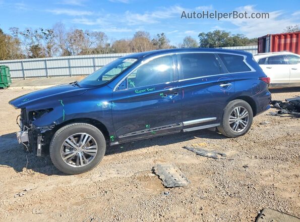 5N1DL0MN2LC532833 2020 INFINITI QX60 Blue Przód lewy