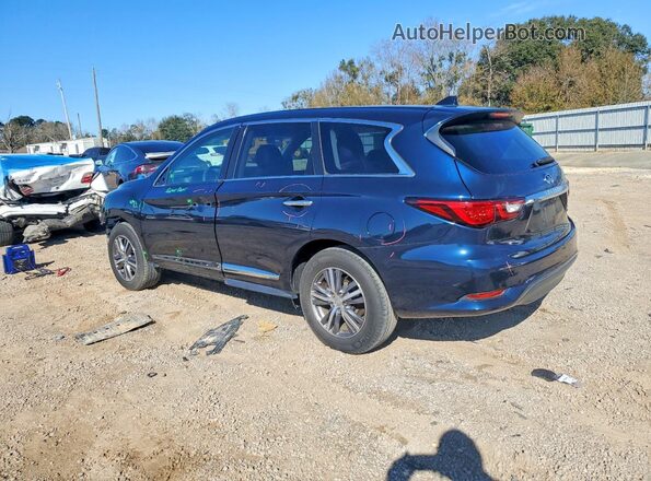 5N1DL0MN2LC532833 2020 INFINITI QX60 Blue Tył lewy
