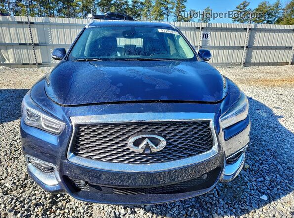 5N1DL0MN5KC501302 2019 INFINITI QX60 Синий Вид спереди