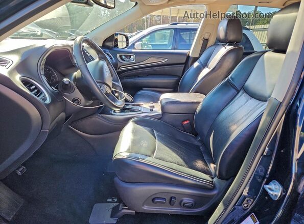 5N1DL0MN5KC501302 2019 INFINITI QX60 Синий Вид салона спереди