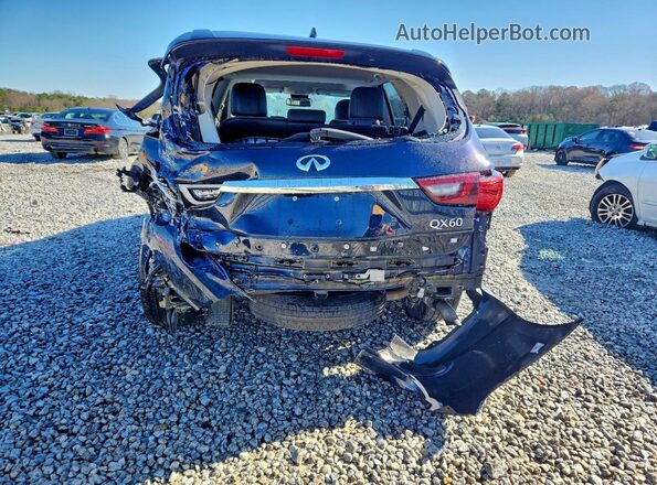 5N1DL0MN5KC501302 2019 INFINITI QX60 Синий Вид сзади