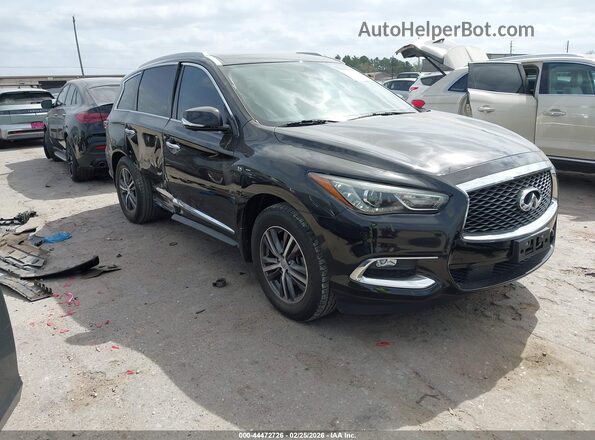 5N1DL0MN5KC521162 2019 INFINITI QX60 Black Առջևի աջ