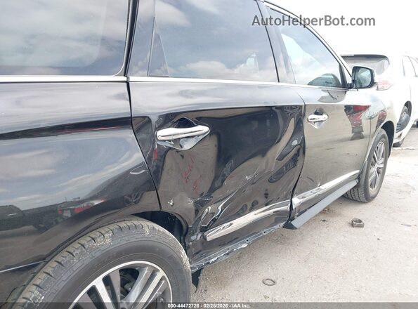5N1DL0MN5KC521162 2019 INFINITI QX60 Black Դիմացի տեսք