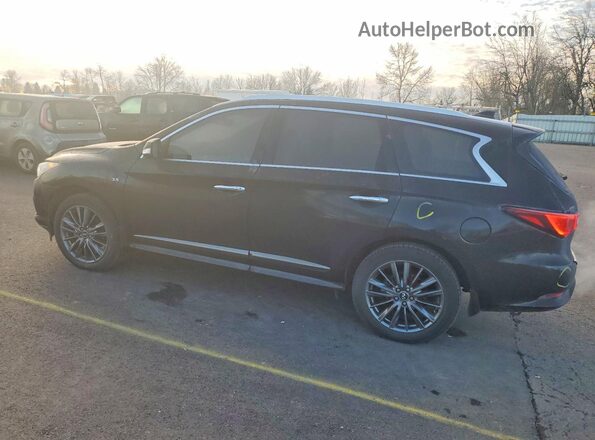 5N1DL0MN6LC525755 2020 INFINITI QX60 Черный Задняя левая четверть