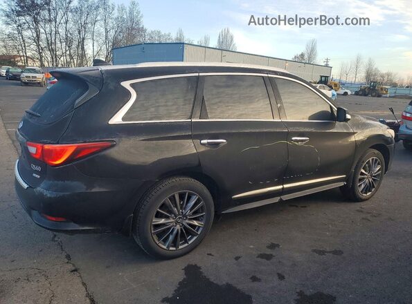 5N1DL0MN6LC525755 2020 INFINITI QX60 Черный Задняя правая четверть