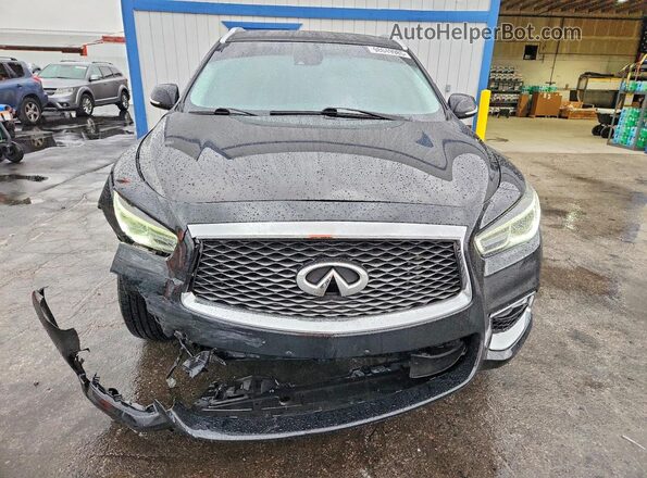 5N1DL0MN8KC569609 2019 INFINITI QX60 Black Դիմացի տեսք