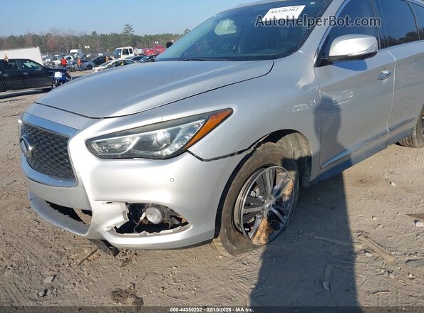 5N1DL0MN9HC504549 2017 INFINITI QX60 Серебряный Вид спереди
