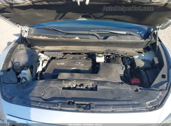 5N1DL0MN9HC504549 2017 INFINITI QX60 Серебряный Вид сзади