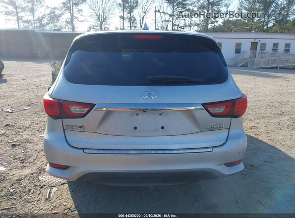 5N1DL0MN9HC504549 2017 INFINITI QX60 Серебряный 