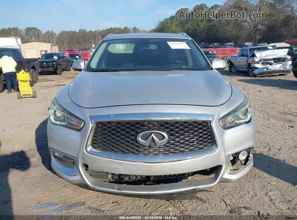 5N1DL0MN9HC504549 2017 INFINITI QX60 Серебряный Вид щитка приборов