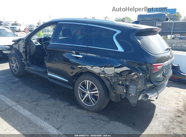 5N1DL0MN9KC531614 2019 INFINITI QX60 Black უკანა მარცხენა