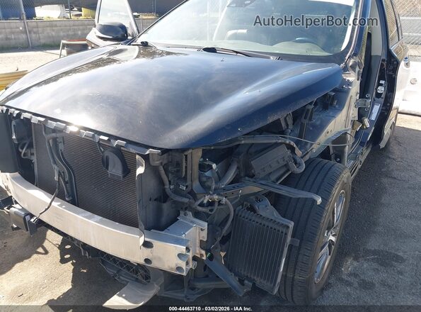 5N1DL0MN9KC531614 2019 INFINITI QX60 Black წინა ხედი