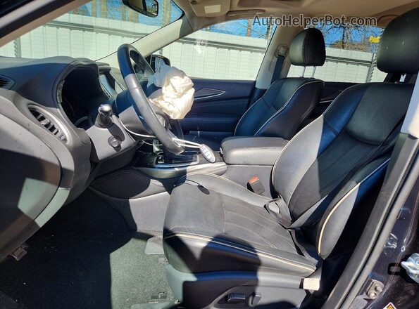 5N1DL0MNXJC509653 2018 INFINITI QX60 Синий Вид салона спереди
