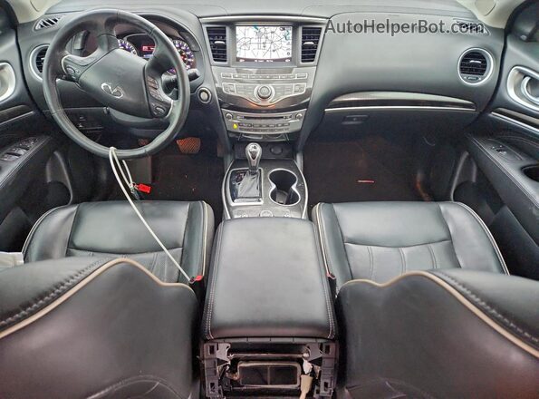 5N1DL0MNXKC524557 2019 INFINITI QX60 Серебряный Вид панели приборов