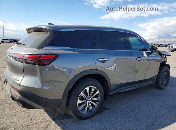 5N1DL1ER6PC374249 2023 INFINITI QX60 Gray Задня права чверть
