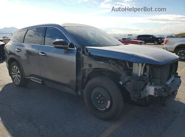 5N1DL1ER6PC374249 2023 INFINITI QX60 Gray Передня права чверть