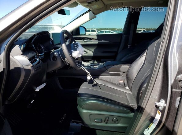 5N1DL1ER8RC357004 2024 INFINITI QX60 Серый Вид салона спереди