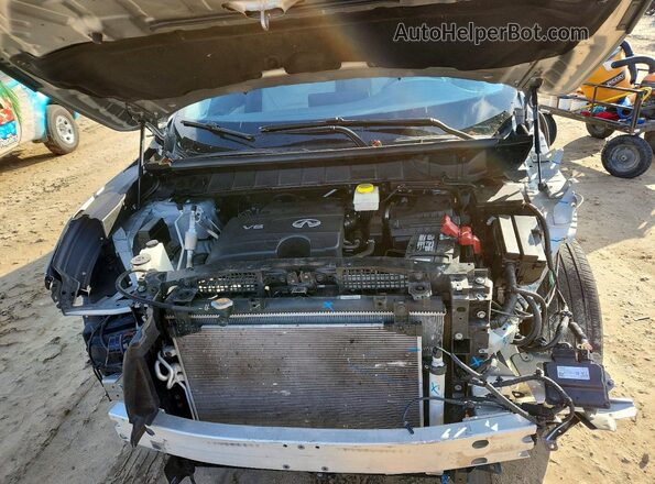 5N1DL1FR0PC354447 2023 INFINITI QX60 Gold Widok komory silnika