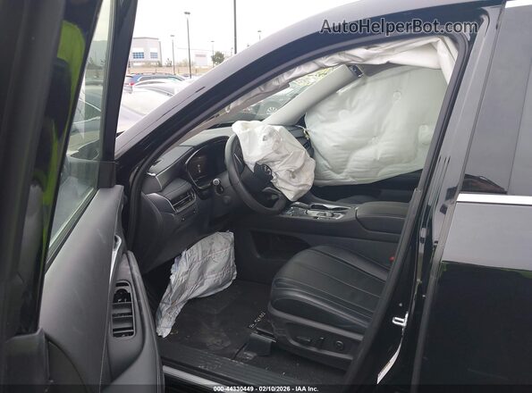5N1DL1FR3PC356662 2023 INFINITI QX60 Black Widok wnętrza z przodu