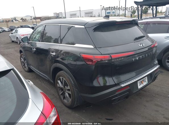 5N1DL1FR3PC356662 2023 INFINITI QX60 Black Tył lewy