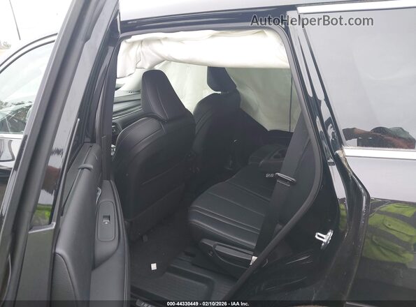 5N1DL1FR3PC356662 2023 INFINITI QX60 Black Widok naklejki z numerem VIN